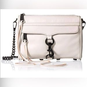 *SOLD*Rebecca Minknoff Mini Mac Crossbody.  Color Putty.  In great condition.